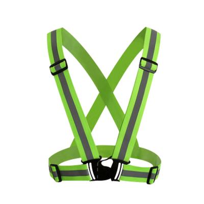 China Multifunctional Water Proof Competitive Price Fashion Seat Belt Vest Stretch Reflective Jogging Straps for sale