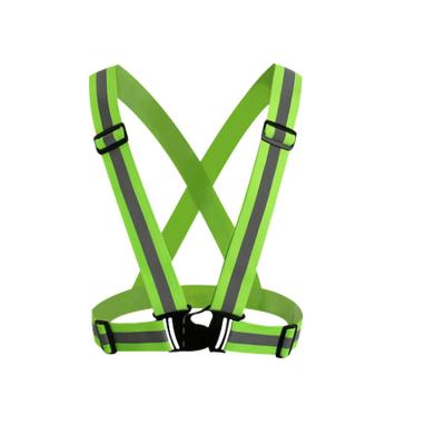 China Water Proof Chinese Factory Price Finely Processed Reflective Light Belt Seat Vest Stretch Reflective Straps for sale