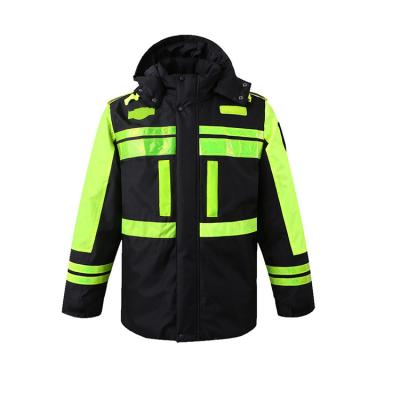 China Fire Water Proof China Reflector Shirt Reflective Railway Waterproof Pavement Safety Clothing for sale