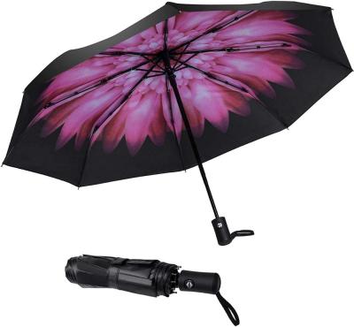 China Folding Amazon Promotion Wind Travel Compact 3folding Heavy Duty Best Selling Umbrellas for sale