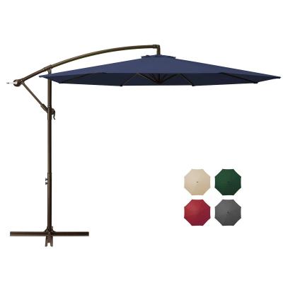 China 2020 Nes 10ft Hanging Design Offset Hanging Patio Cantilever Umbrella Easy Tilt Adjustment For Home for sale