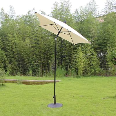 China Sun Shade 2021 Hot Sale 10x6.5ft Top Quality Rectangle Outdoor Patio Umbrella With Crank Tilt Garden Umbrella Accept Customization for sale