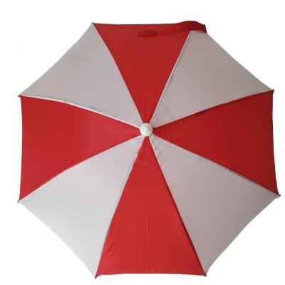 China MOBILE Promotion Parasol Customized Beach Hat Commerical Advertising Multicolor Umbrella With Logo Prints for sale