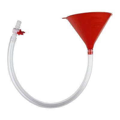 China Retail Promotion Hot Sale Party Supplies Plastic Single Pipe Plastic Bong Funnel Beer for sale