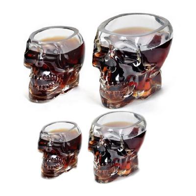 China Home Viable Drinking Ware Water Glass Bar Drinking Glass Cup Vodka Whiskey Head Shot Glass Home Mug for sale