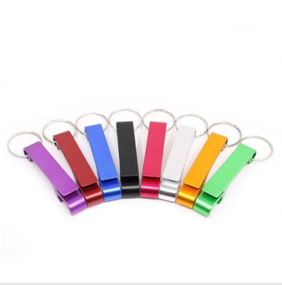 China Viable Wholesale Promotional Metal Wine Beer Opener Key Chain Bottle Opener for sale