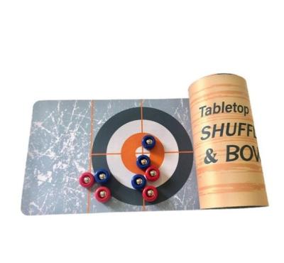 China Durable Family Game3 in 1 Tabletop Gaming Shuffleboard Curling Rolling Game for sale