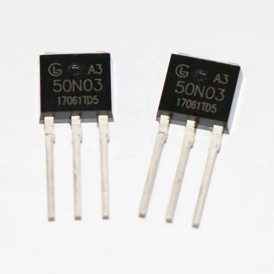 China Brand New ORIGINAL MOSFET Transistor MOSFET 50N03 80n03to 251 Electronic Components Integrated Circuits IC NS Standard 3306 for sale