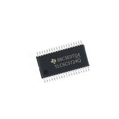 China New and original TLC6C5724QDAPRQ1 HTSSOP-38 MCU LED DRIVER integrated circuit standard chip for sale