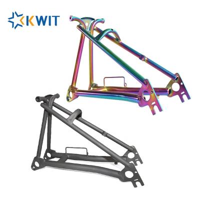 China Folding Fork Titanium Bike Triangle Folding Bike Titanium Triangle for sale