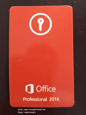 China Fast delivery Microsoft Office 2016 Professional Product Key Cards free shipping for sale