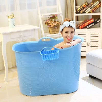 China 2020 New Design 92*51cm Sustainable Plastic Bath Bucket For Adults for sale