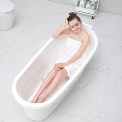 China New large sustainable plastic bathtub for adults for sale