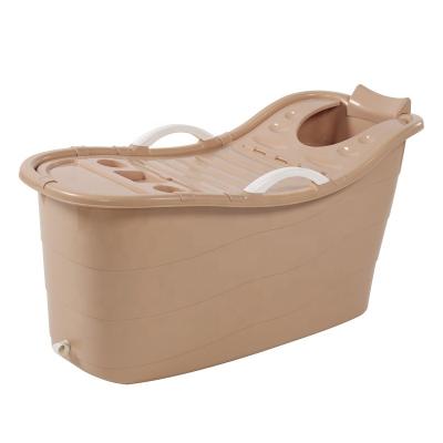 China China New Design Viable New Design PVC Portable Adult Bathtub 118*56*62cm For Bathroom 250L for sale