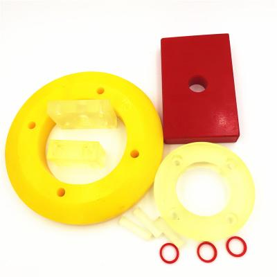 China Poly Coating Salt Spreader Urethane Polyurethane Spinner Disc for sale