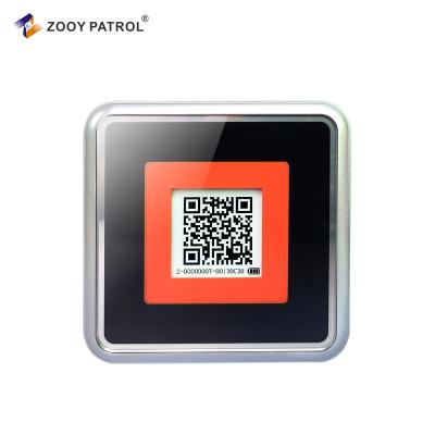 China PVC Online Dynamic Panel ZM-900 QR-code Tag QR Code Patrol Security Guard With Mobile App for sale