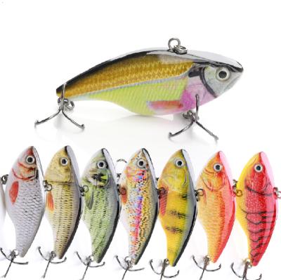 China Durable Wobbler 7cm 18g VIB Crankbaits Fishing Rattlin For Pike Fishing Lure Artificial Hard Sinking Fishing Lures Crank Baits for sale