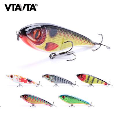 China 12cm 49g Outdoor Fishing Baits Multicolor Artificial Bait Jig Jig Wobbler Triple Sharp Hooks For Outdoor Fishing for sale