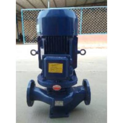 China ISG Pipeline Booster Pump Integrated Pump Energy Saving Centrifugal Vertical Pipeline Pump for sale