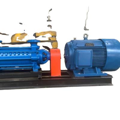 China Simple Structure With Stable High Precision D Type Horizontal Multistage Centrifugal Boiler Water Pressure Feed Pump for sale