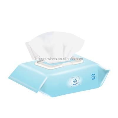 China Private Label 100% Pure Water Organic Body Cleaning Wipes Baby Wipes Food Grade Cleaning Cloths for sale