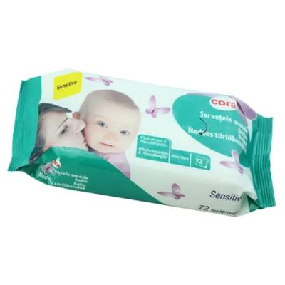 China Custom Hot Selling Nonwoven Wet Wipes Cleaning Skin Care Baby Wet Wipes for sale