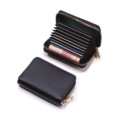 China Others Wholesale New Card Bags For Women Multi-card Holder Small Men's Wallet Tri Case Purse Bag Wallet for sale