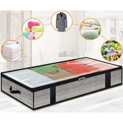 China Modern Bathroom Square Clothing Large Foldable Under Bed Storage Bag Large Sizes for sale