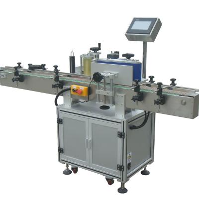 China Various round bottle factory manufacture label printing machine with three sides for round bottle for sale