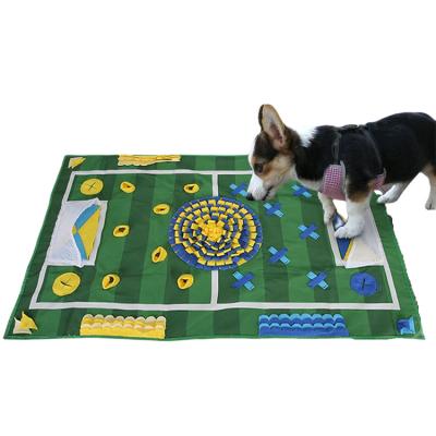 China Breathable Pet Sniffle Anti Slip Slow Interactive Toy Durable Washable Sniff Mat Training Mat Dog Driver Factory Wholesale for sale