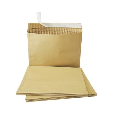 China Biodegradable Yellow Bubble Wrap Customizable Paper Mailing Bag Inventory Biodegradable And Environmentally Friendly Kraft Paper Bag for sale