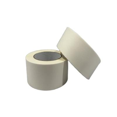 China Waterproof White Double Sided Semi Transparent Paper Tape Full Self Adhesive Wood Pulp Firmly for sale