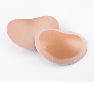 China Detachable Silicone Bra Big Heart Shape Silicone Bra Nipple Cover Pad Big Breast Cover Underwear Silicone Swimsuit Insert Bare Breast Enhancer for sale