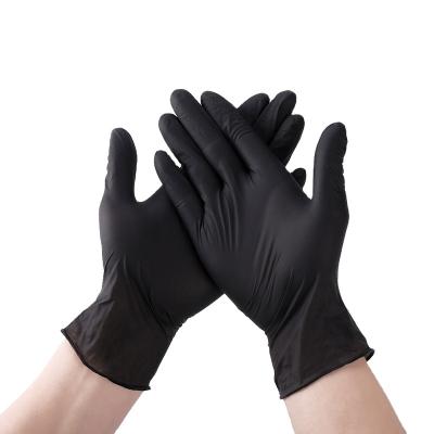 China Good Quality Vinyl/Nitrile Glove China Seal Gloves China Anti-slip Black Blending Multi Use Working Cleaning Glove for sale