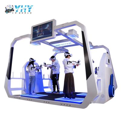 China 9D VR Theme Park Investment YHY Virtual Reality Amusement Park Simulator 4 Players Space Vr Station Platform for sale