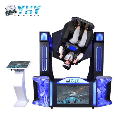 China Hot Sale VR Simulator VR Shooting Game 720 Spinning Virtual Reality Game Machine 9D Steel for sale