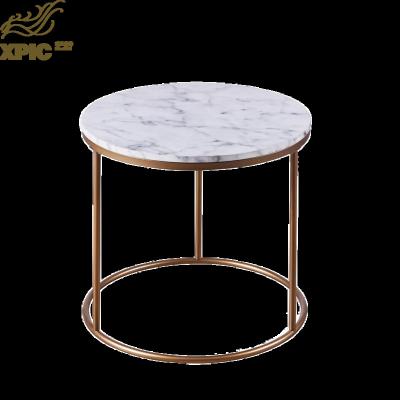 China Convertible Marble Top Side Table Bedside Table for sale