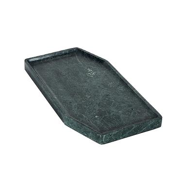 China Food Tray Hotel Decoration Marble Jewelry Organizer Tray Ceramic Marble Tray for sale