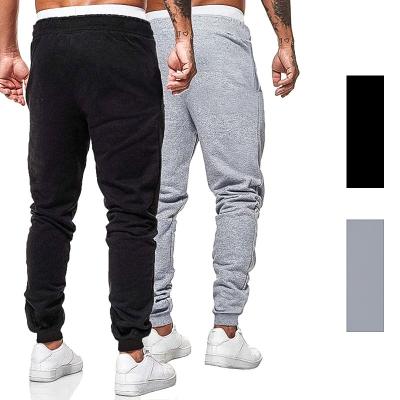 China 2021 Hot-selling new style men's breathable sweatpants cotton joggers solid color wholesale pants for sale