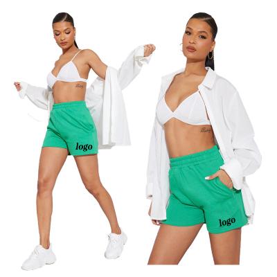 China Wholesale Custom Fashion Cotton Womens Casual Gym Womens New Sweat Shorts Breathable Shorts for sale