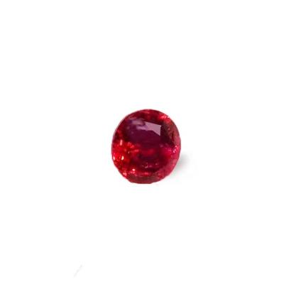 China RUBY Unburned Red Transparent Oval Cut 6.25 mm 5.75mm 4.04mm Red Color Jewelry Party Stone for sale