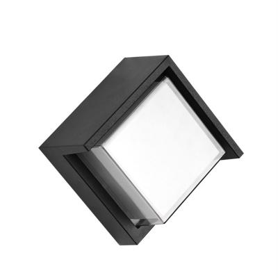 China Hot Sale Modern Square Wall Lamps 12W Modern Outdoor Wall Lamps For Decoration And Lighting for sale