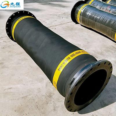 China Flange dredge pipe/dredge pipe for dredger with steel flange FLSJ for sale