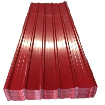 China Industrial Color Coated Metal Cheap Zinc Corrugated Steel Roofing Sheet for sale