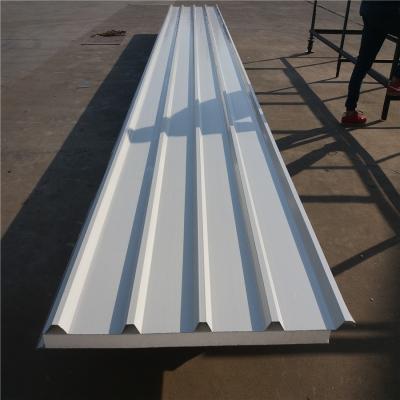 China For Warehouse Low Cost 0.5mm EPS Steel Exterior Sandwich Panel , Sandwich Roofing Sandwich for sale