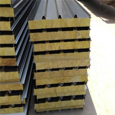 China 2017 Parking Lot Low Price PU EPS Polyurethane Rock Wool Glass Wool Sandwich Panel for sale