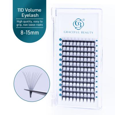 China Wholesale 2-20d Natural Long Pre Made Fans Eyelash Extensions False Eyelashes Customized Styles Person Lashes Premade Volume Fans - Buy for sale