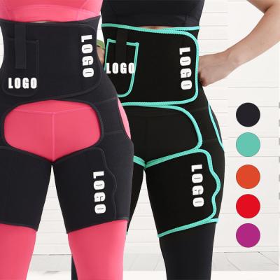 China High Quality Antibacterial Neoprene Waist Trainer Private Label Tummy Control Butt Lifter Waist & Thigh Trainer for sale