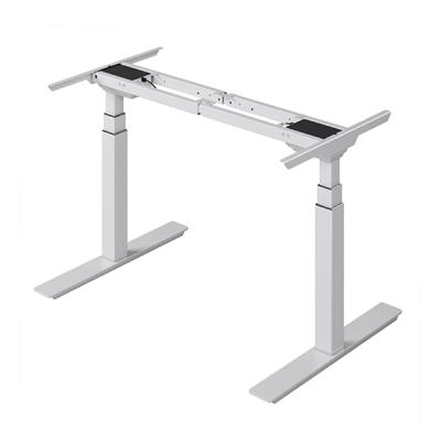 China Quality Durable Steel Motor Adjustable Double Height Adjustable Standing Desk (Height) Frame for sale