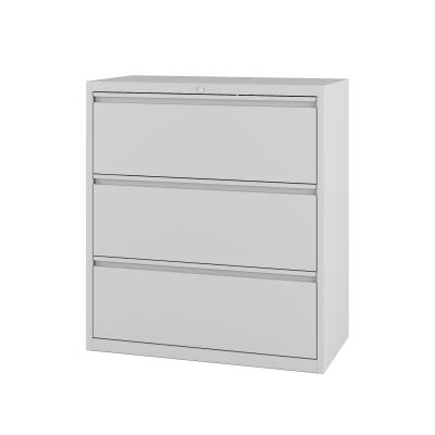 China Customized High Quality Modern Metal Filing 3 Drawer Side File Storage Cabinet for sale